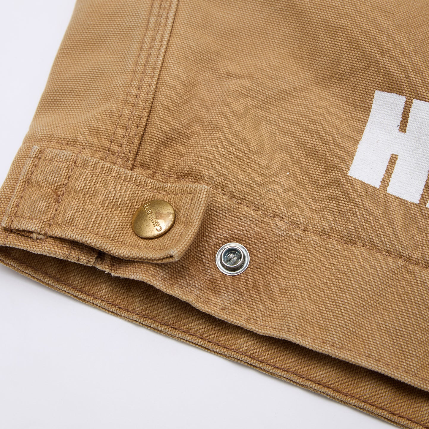 Carhartt Blanket Lined Duck Detroit Jacket - リメイク