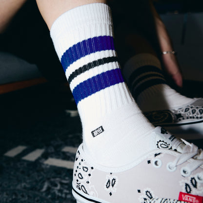 ORIGINAL HARAJUKU LOGO LINE SOCKS - BLUE